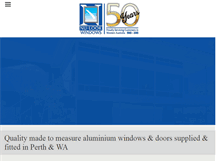 Tablet Screenshot of nulookwindows.com.au